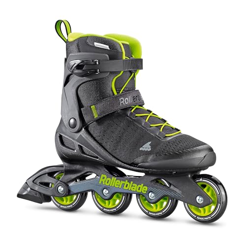 Rollerblade Herren Zetrablade Elite Inlineskate, Black/Lime, 280 von Rollerblade