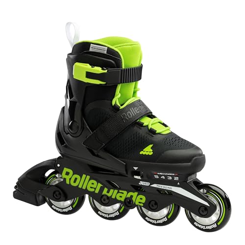 Rollerblade Microblade Inline Skates Nero/Verde 21 Rollerblade Microblade Inline Skates Nero/Verde 21 von Rollerblade