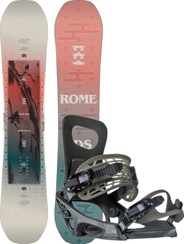 Rome ROYAL 141 2024 inkl. Glade Black, M/L von Rome Snowboards