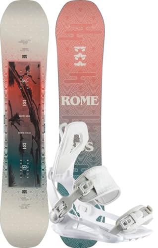 ROME ROYAL 150 2024 inkl. RX FAY I White, M ROME ROYAL 150 2024 inkl. RX FAY I White, M von Rome Snowboards