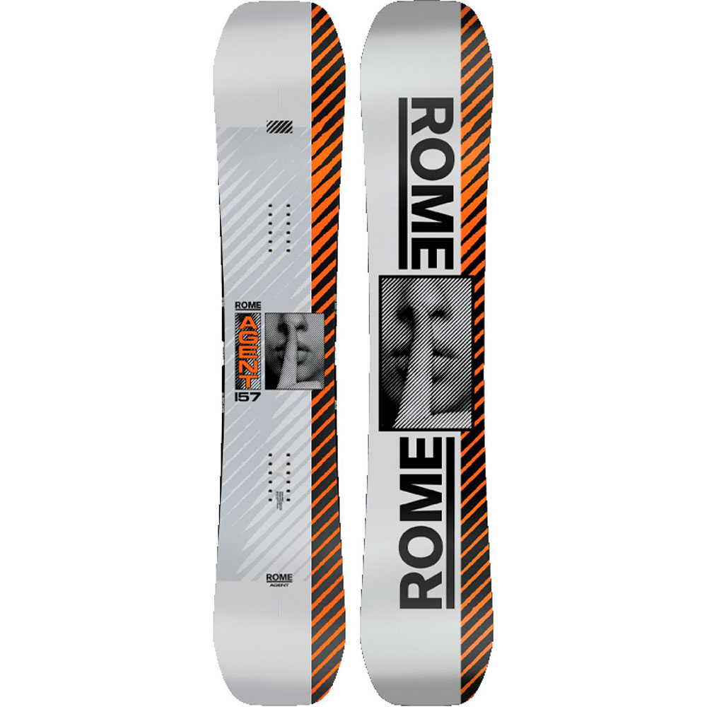 Rome Agent Wide Snowboard Rot 158W Rome Agent Wide Snowboard Rot 158W von Rome