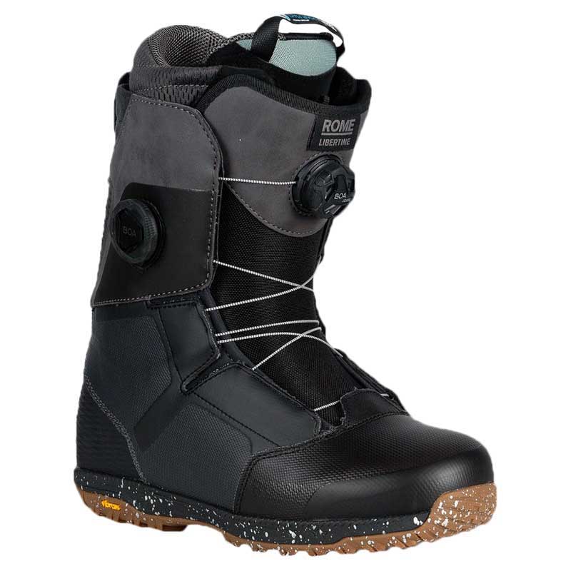 Rome Libertine Boa Snowboard Boots Schwarz 26 von Rome