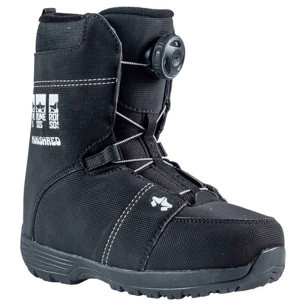 Rome Minishred Boot Kids Snowboard Boots Schwarz 22.5 von Rome