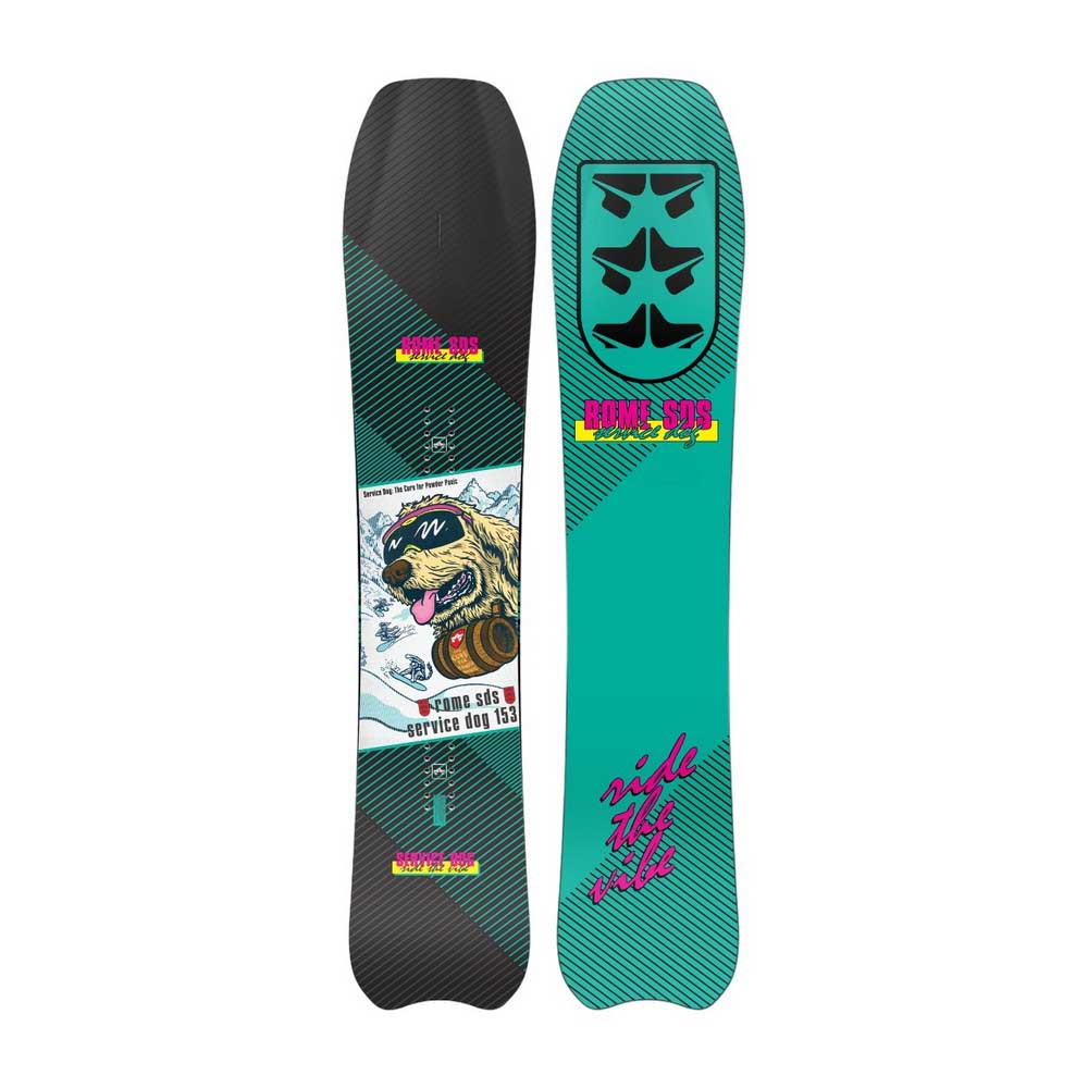 Rome Service Dog Snowboard Mehrfarbig 153 von Rome