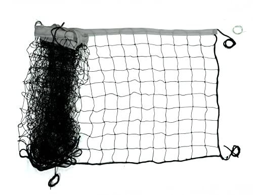 Freizeit-Volleyballnetz Standard, Oberkante mit weißem PP-Band beklebt 8,5m von RomiSport