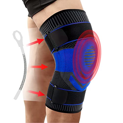 Romon Unisex-Adult Sports Knee Pads YDHX, Blue, XL von Romon