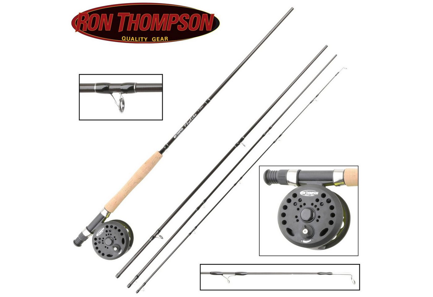 Ron Thompson Angelschnur Ron Thompson Fliegenset Flylite Combo 270cm Schnurklasse 4/5 -4teilig, (1-St) Ron Thompson Angelschnur Ron Thompson Fliegenset Flylite Combo 270cm Schnurklasse 4/5 -4teilig, (1-St) von Ron Thompson