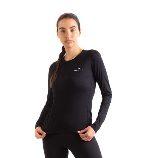 Ronhill Core Long Sleeve T-shirt Schwarz 14 Frau Ronhill Core Long Sleeve T-shirt Schwarz 14 Frau von Ronhill