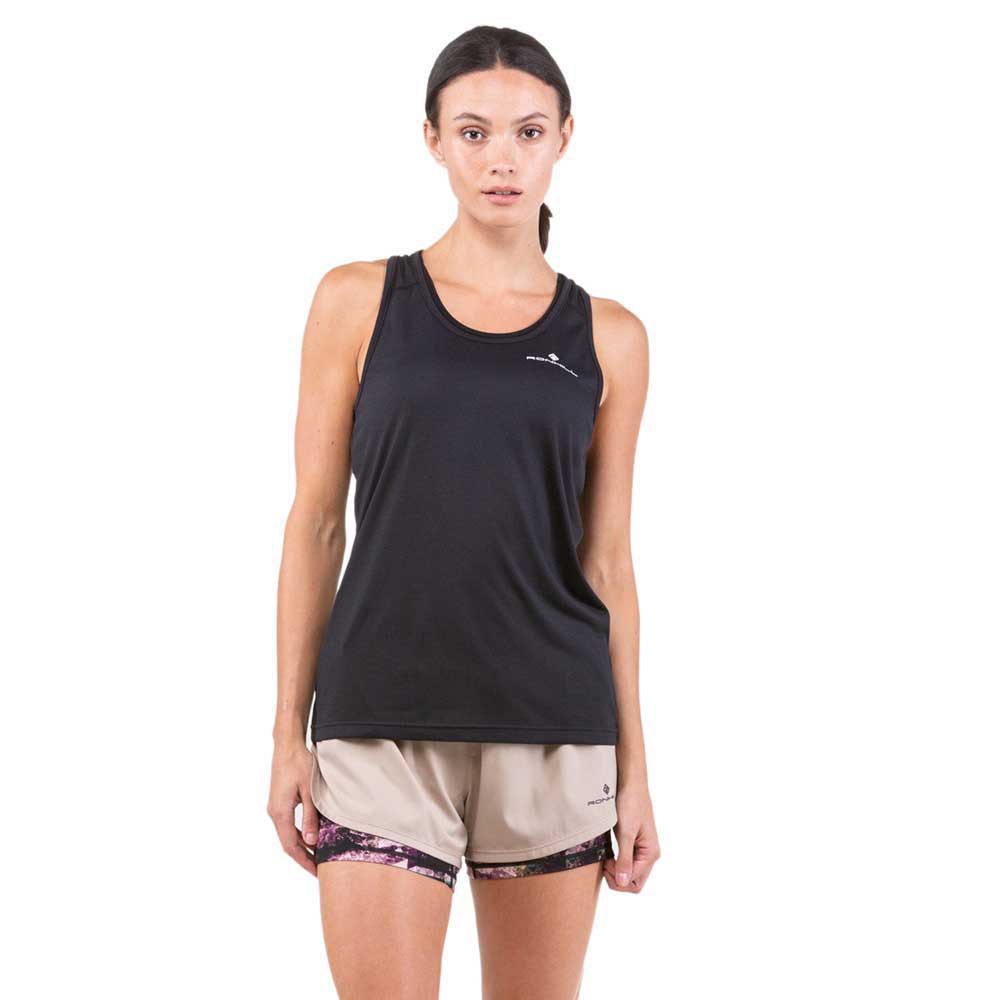 Ronhill Core Sleeveless T-shirt Schwarz 8 Frau von Ronhill