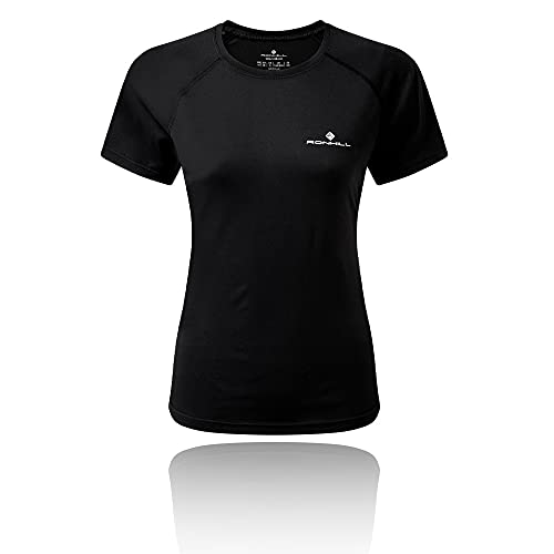 Ronhill Damen Core S/S Tee S/S Tee, All Black, 18 von Ronhill