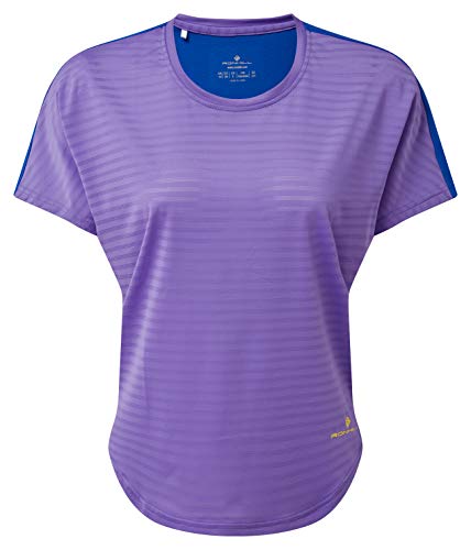 Ronhill Damen Life Agile S/S Tee S/S Tee, Damen, S/S Tee, RH-005517, Flieder/Azurit, 36 von Ronhill