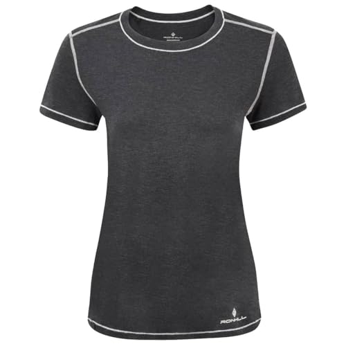 Ronhill Damen Life Tencel S/Tee, schwarz meliert, 16 Ronhill Damen Life Tencel S/Tee, schwarz meliert, 16 von Ronhill