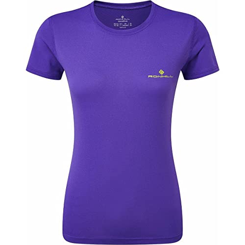 Ronhill Damen Standard Core S/S Tee, Pflaume/Citrus, 10 von Ronhill