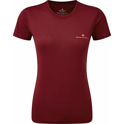 Ronhill Damen Standard Core S/S Tee Cabernet/Dune, 14 von Ronhill