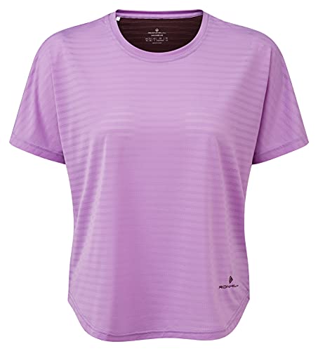 Ronhill Damen Standard Life Agile S/S Tee Heather/Cocoa, 10 von Ronhill