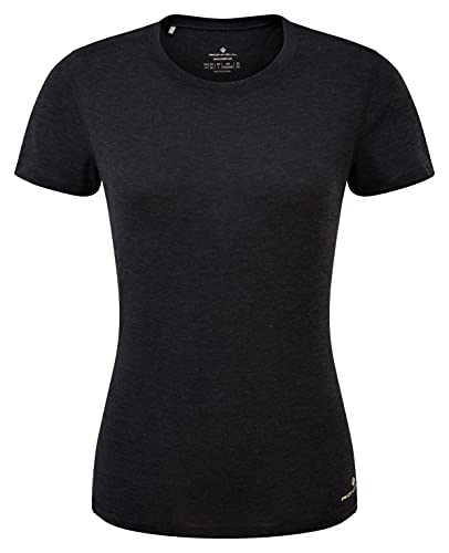 Ronhill Damen Standard Life Tencel S/S Tee Marl/BWhite, 14 von Ronhill