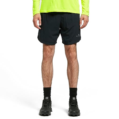 Ronhill Herren-Shorts, 17,8 cm, Schwarz/Anthrazit meliert, Größe S Ronhill Herren-Shorts, 17,8 cm, Schwarz/Anthrazit meliert, Größe S von Ronhill