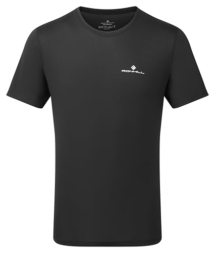 Ronhill Running Herren Core S/S Tee Black/Bright White S von Ronhill