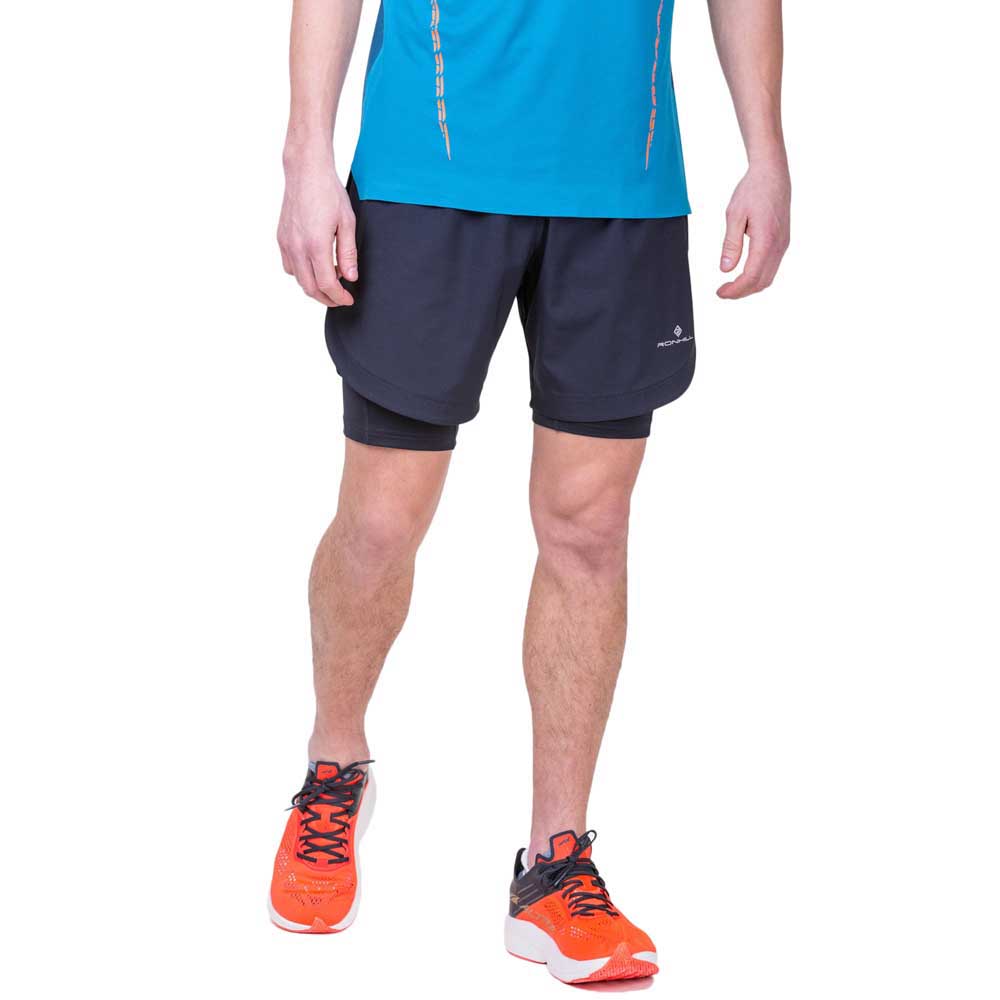 Ronhill Tech 7´´ Twin Shorts Blau L Mann von Ronhill