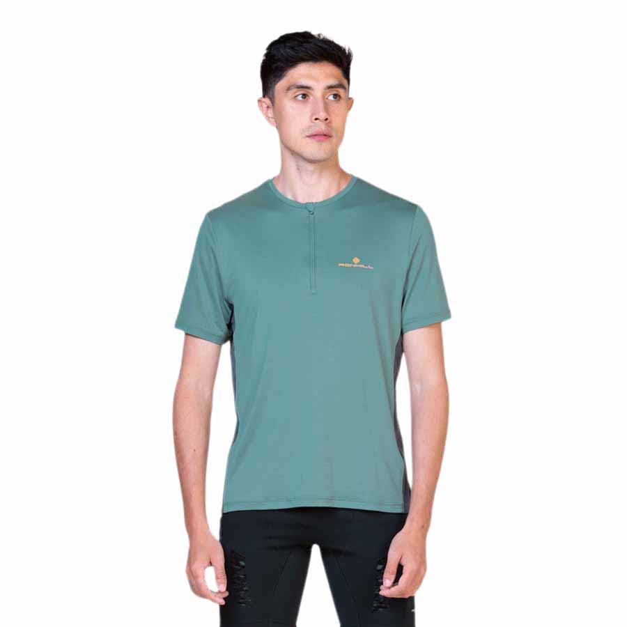 Ronhill Tech Half Zip Short Sleeve T-shirt Grün S Mann Ronhill Tech Half Zip Short Sleeve T-shirt Grün S Mann von Ronhill
