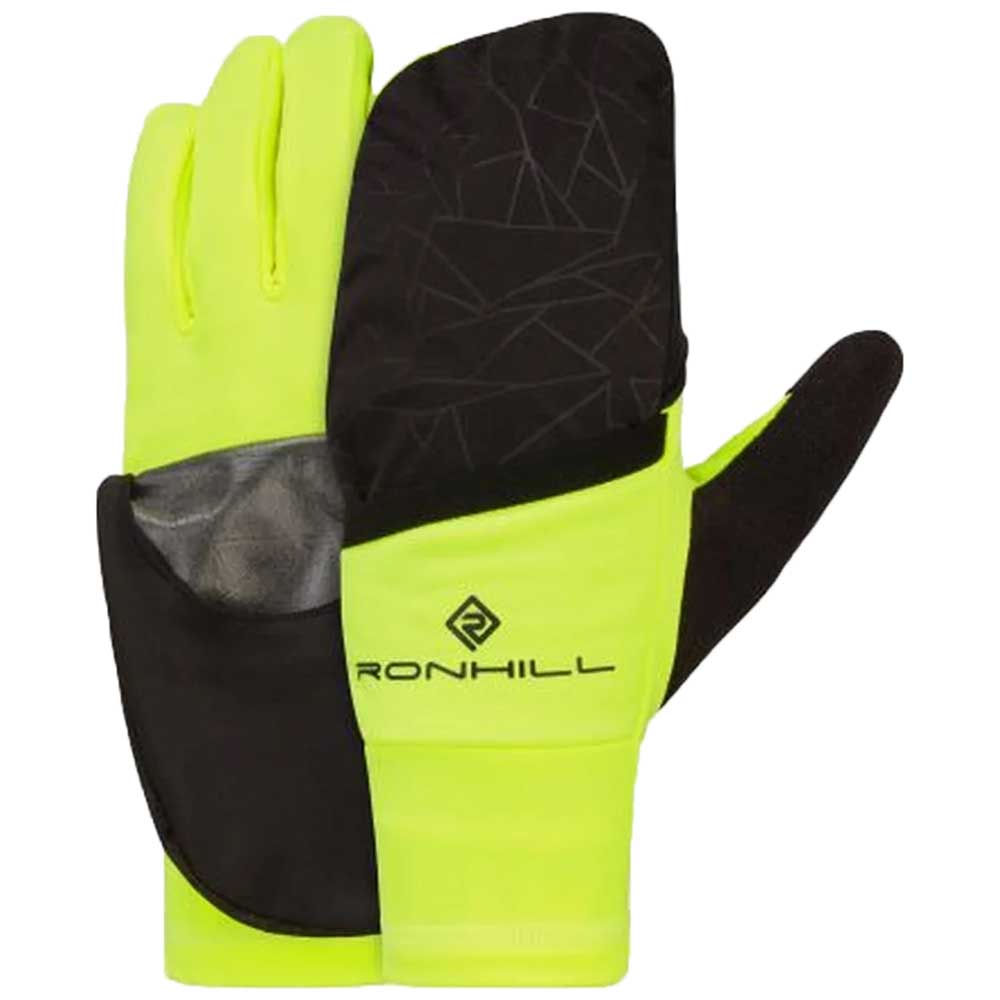 Ronhill Wind-block Flip Gloves Gelb L Mann von Ronhill