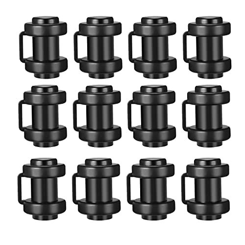 Ronlok 12 Stück Trampolin-Gehäuse, Stangenkappe, Trampolin-Endkappe, Trampolin-Stangenabdeckungen, Trampolin-Ersatzteile, Zubehör von Ronlok