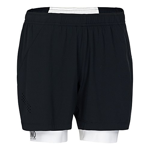 Rono Damen Shorts Tights X-Long, Black, XS Rono Damen Shorts Tights X-Long, Black, XS von Rono
