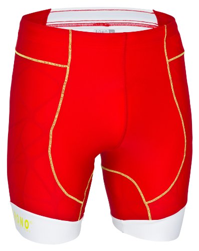 Rono Herren Fit Short/Pant/Tight, Fire, L von Rono