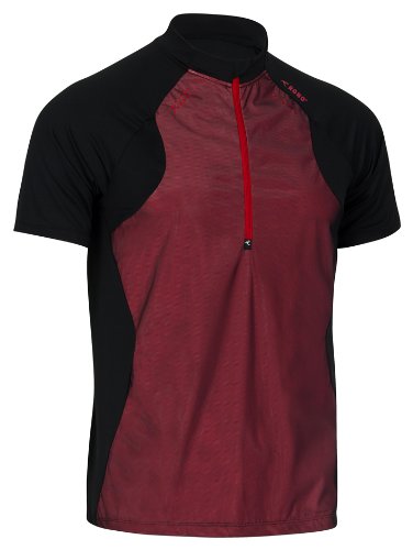 Rono Herren Shirt Zipneck X, Black, XXL Rono Herren Shirt Zipneck X, Black, XXL von Rono