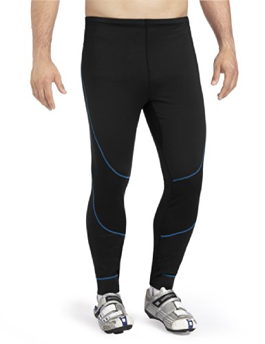 Rono Herren Tights Sector Thermo, Black/New Royal, S Rono Herren Tights Sector Thermo, Black/New Royal, S von Rono