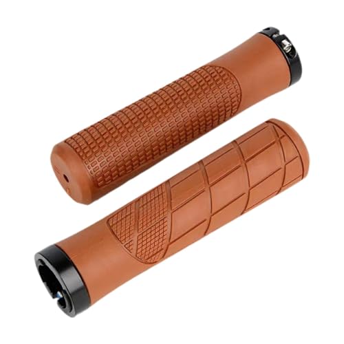 Ronyme 2 Stück Mountainbike Lenkergriffe, Lenkergriffe, Abdeckung, Ergonomische Schutzteile, Stoßdämpfung, Ersatz Fahrradgriffe, Braun Ronyme 2 Stück Mountainbike Lenkergriffe, Lenkergriffe, Abdeckung, Ergonomische Schutzteile, Stoßdämpfung, Ersatz Fahrradgriffe, Braun von Ronyme