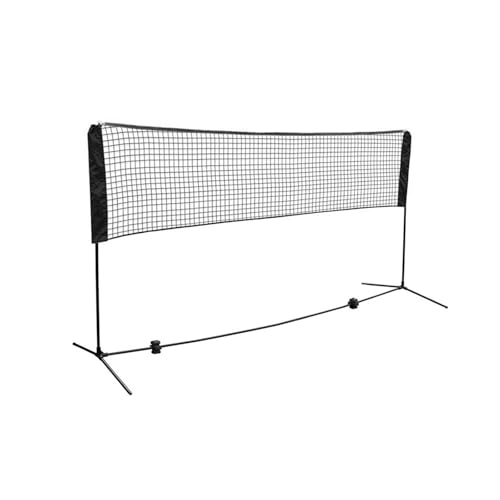 Ronyme Badmintonnetz, Volleyballnetz, einfach einzurichten, Ersatz, Badminton- und Pickleballnetz für Erwachsene, verstellbar, für Spiele, Platzsport, 400cm von Ronyme