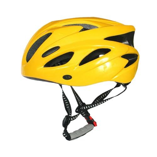 Ronyme Fahrradhelm für Erwachsene, Sporthelm, Trendig, 57–62 cm, Verstellbar, Fahrradhelm für Klettern, Outdoor Sport, Gelb von Ronyme