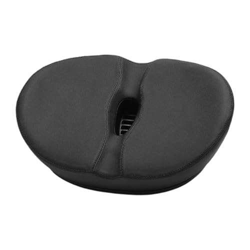 Ronyme Fahrradsattel, Fahrradsitzkissen, breit, universell, hohl, Fahrradkissen, Polster ohne Nase, für Freizeitfahrten, Rennrad, Faltrad, Schwarz Ronyme Fahrradsattel, Fahrradsitzkissen, breit, universell, hohl, Fahrradkissen, Polster ohne Nase, für Freizeitfahrten, Rennrad, Faltrad, Schwarz von Ronyme