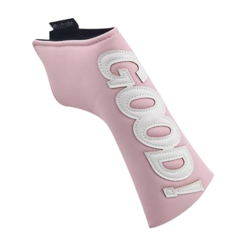 Ronyme Golfschlägerkopfbedeckung, Schlägerkopfbedeckung für Blade Mallet Putter, Rosa von Ronyme