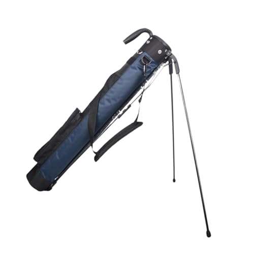 Ronyme Golfschlägertasche, Golfergeschenk mit Regenhaube, mit Griff, tragbar, mit Halterung, Driving Range-Aufbewahrungstasche, Golf-Standtasche, Golftasche, Blau von Ronyme