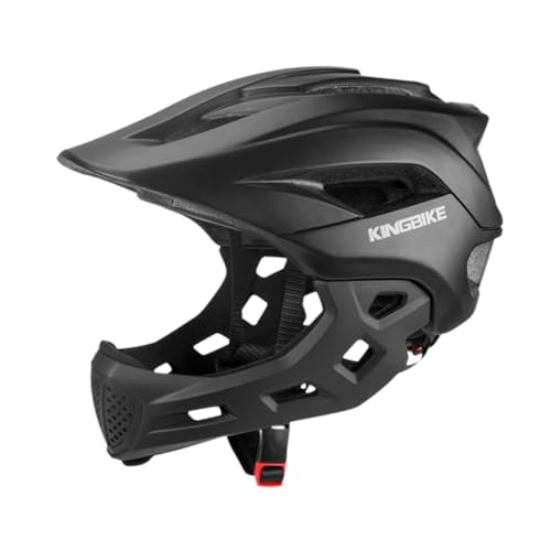 Ronyme Kinder-Fahrradhelm, Integralhelm, verstellbar, Abnehmbarer Innenhelm, Fahrradhelm für Jungen, Mountainbike, Roller von Ronyme