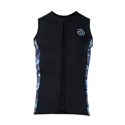 Ronyme Neoprenanzug-Oberteil für Herren, ärmellose Weste, Neopren-Tauchweste, warm haltender Badeanzug, zum Kanufahren, Kajakfahren, Schwimmen, XXXL Ronyme Neoprenanzug-Oberteil für Herren, ärmellose Weste, Neopren-Tauchweste, warm haltender Badeanzug, zum Kanufahren, Kajakfahren, Schwimmen, XXXL von Ronyme