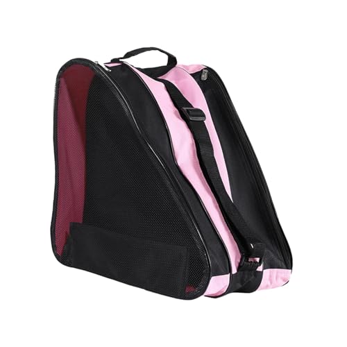 Ronyme Rollschuh-Tasche, Rollschuh-Träger, verstellbare Rollschuh-Aufbewahrungstasche, Inline-Skates-Tasche, Tasche für Skating-Schuhe, Rosa von Ronyme