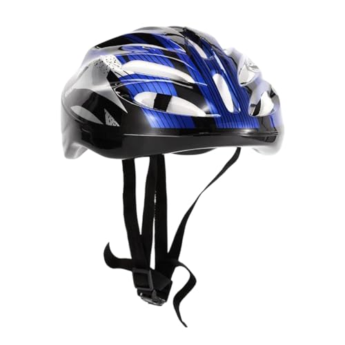 Ronyme Skateboard-Helm, Rollschuhhelm, schlagfest, stoßfest, Fahrradhelm für Erwachsene, Fahrradhelm zum Skateboarden, Blau Ronyme Skateboard-Helm, Rollschuhhelm, schlagfest, stoßfest, Fahrradhelm für Erwachsene, Fahrradhelm zum Skateboarden, Blau von Ronyme