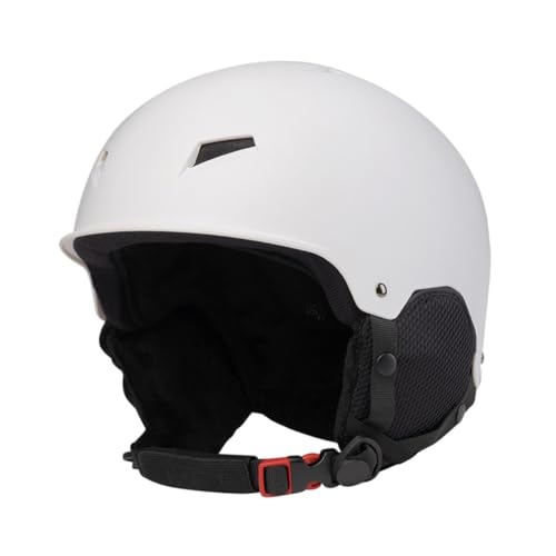 Ronyme Skihelm Snowboardhelm Snowboardhelm Bessere Dämpfung für Skifahren Kopfbedeckung Schneesporthelm für Männer Frauen Jugend, Weiß, M Ronyme Skihelm Snowboardhelm Snowboardhelm Bessere Dämpfung für Skifahren Kopfbedeckung Schneesporthelm für Männer Frauen Jugend, Weiß, M von Ronyme