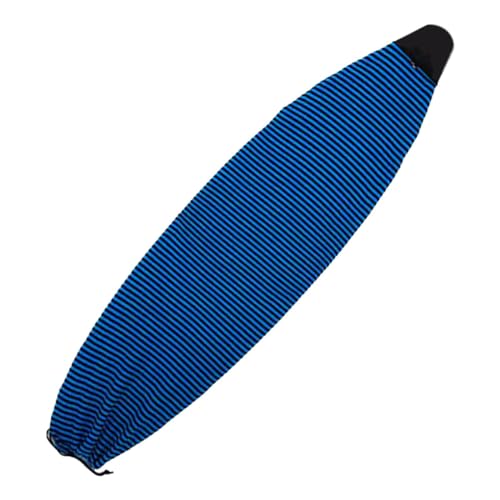 Ronyme Surfbrett-Sockenhülle, Schutzhülle fürs Board, Streifenmuster, weich, tragbar, gepolstert, Nasenschutz, Surfbretttasche für Paddleboard , 7.6 Fuß von Ronyme