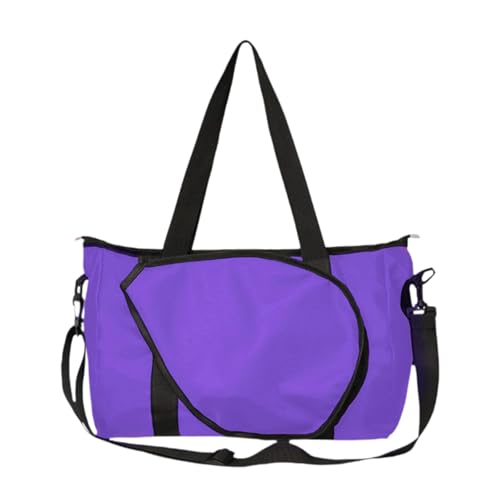 Ronyme Tennis-Tragetasche, Umhängetasche, Ausrüstung, professionelle, Wasserabweisende Damen und Herren, Sportler, große Badminton-Tasche, Schlägertasche, Lila von Ronyme