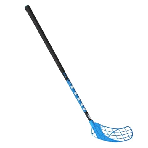 Ronyme Unihockeyschläger Unihockeyschläger Tragbares Geschenkzubehör Einfach zu verwendende Eishockey-Übungsausrüstung für den Innen- und Außenbereich, Blaue Linke Hand von Ronyme