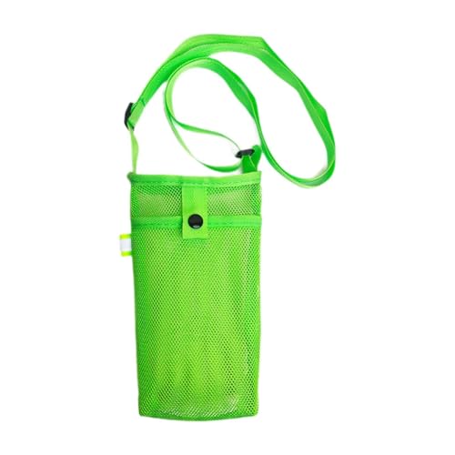 Ronyme Wasserflaschenhalter, Wasserflaschenträger, Netz, Faltbare Wasserflasche, Grün von Ronyme