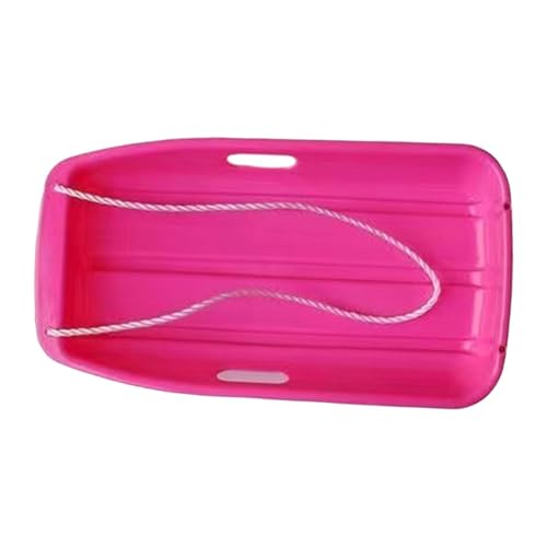 Ronyme Winter Schnee Schlitten für Erwachsene Sand Bord Schlitten Bord Schnee Spielzeug Toboggan, Rosa von Ronyme