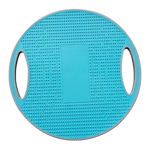 Ronyme Wobble Balance Board Gleichgewichtsstabilitäts Rotationsausrüstung Gleichgewichtstraining Platte für Ganzkörpertraining Sport, Blau von Ronyme