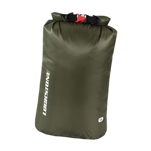 Ronyme wasserdichte Dry Bag Wasserdichter Sack Zeug Sack Sack Kajak Schwimmtasche für Kajakfahren Rucksackreisen Angeln Bootfahren, 12 L Grün von Ronyme