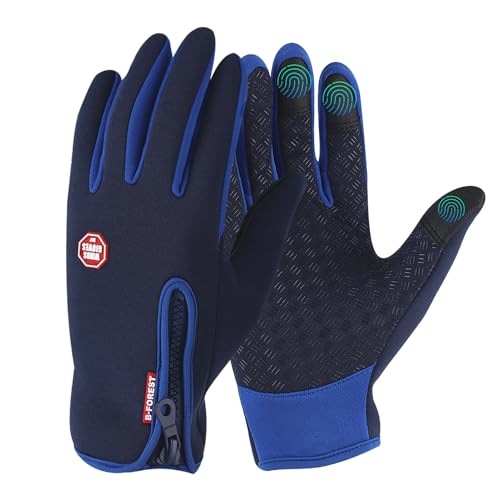 RooRuns Winterhandschuhe, leichte Touchscreen-Handschuhe, Thermohandschuhe, rutschfeste Fahrradhandschuhe, Fahrhandschuhe, Laufhandschuhe, wasserdichte Handschuhe für Männer und Frauen RooRuns Winterhandschuhe, leichte Touchscreen-Handschuhe, Thermohandschuhe, rutschfeste Fahrradhandschuhe, Fahrhandschuhe, Laufhandschuhe, wasserdichte Handschuhe für Männer und Frauen von RooRuns