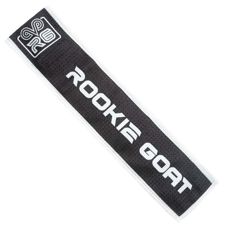 Rookie GOAT American Football Handtuch, Football Field Towel - schwarz von Rookie GOAT